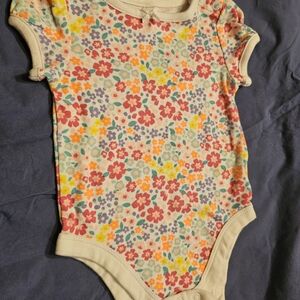 Garanimals Multicolor Floral Bodysuit, 3/6mo